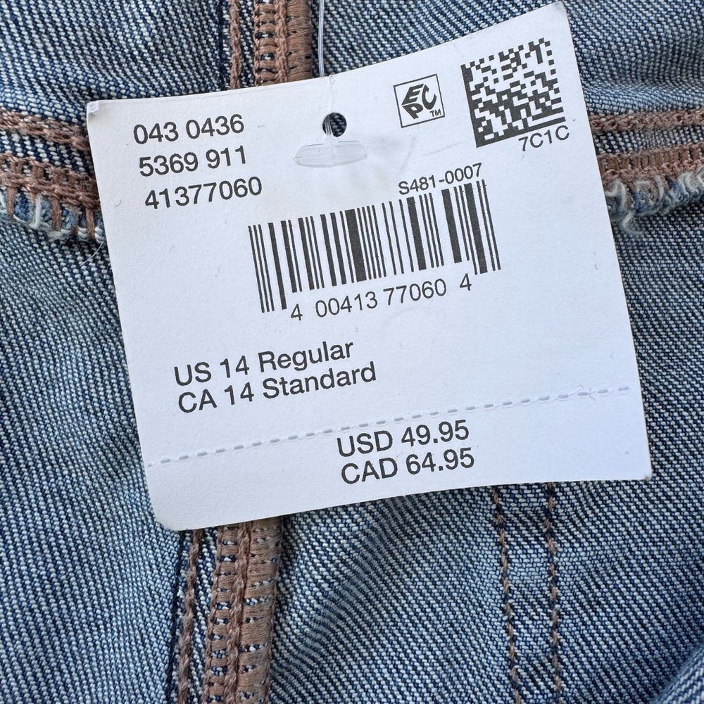 American Eagle Outfitters Blue MOM Jean NWT - Picture 3 of 11